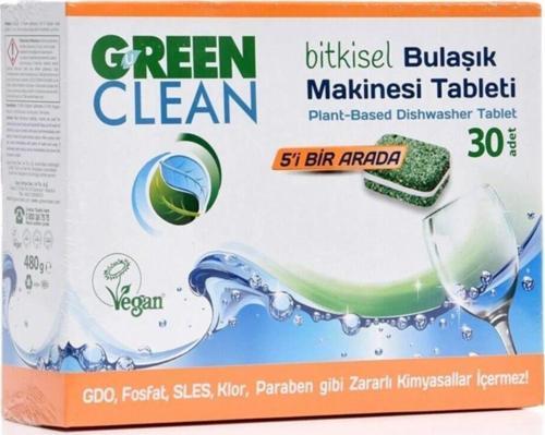 Organik Bitkisel Bulaşık Makinesi Tablet 30 Adet x 2 Adet