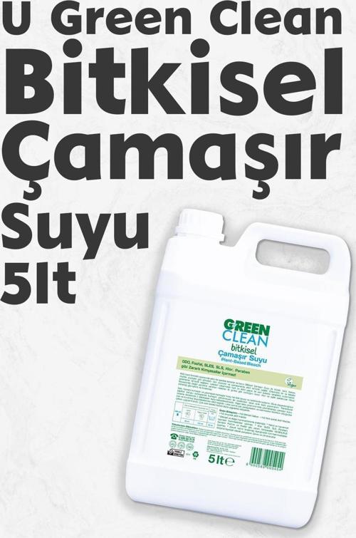 Organik Çamaşır Suyu 5 Lt