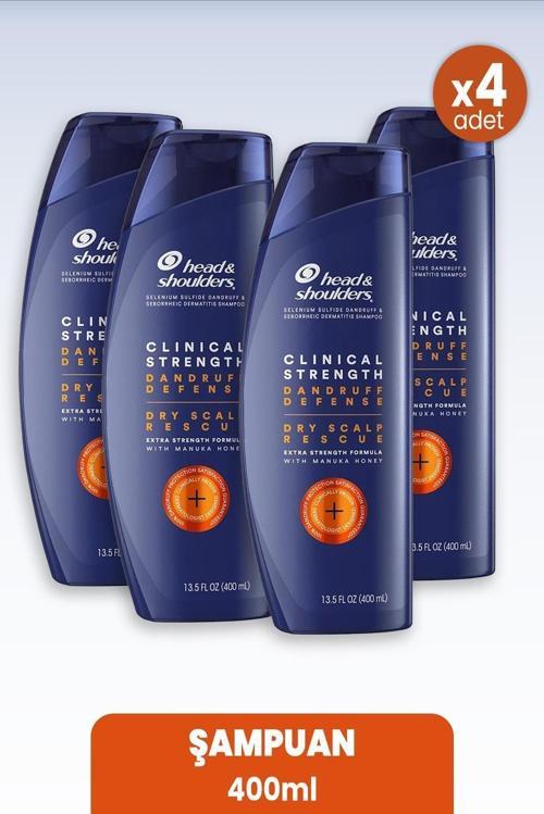 Head & Shoulders Clinical Strength Şampuan 400 ml x 4 Adet