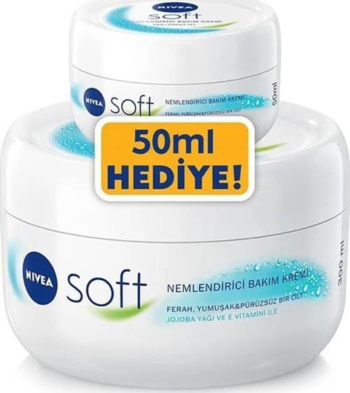 Soft Nemlendirici Bakım Kremi 300 ml ve 50 ml