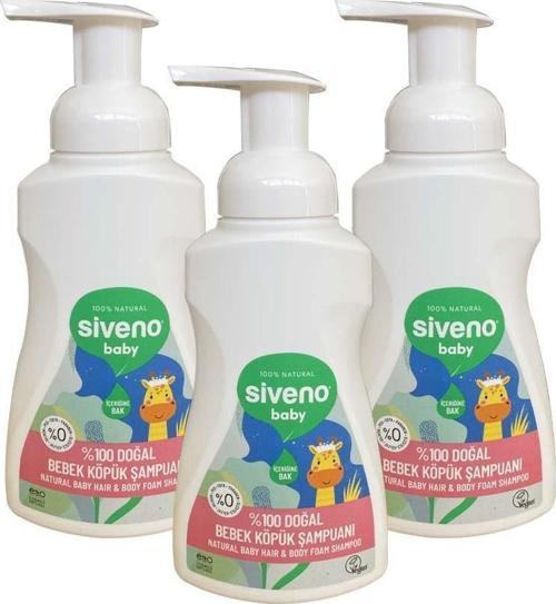 Bebek Köpük Şampuanı 250 ml X 3