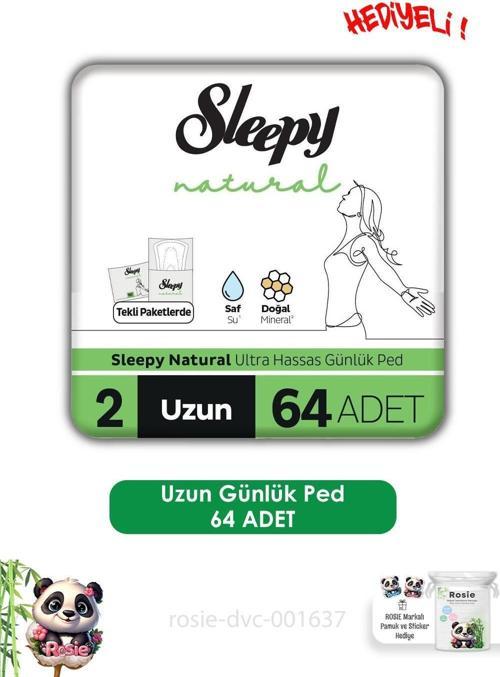 Naturel Günlük Ped 64lü ve ROSIE