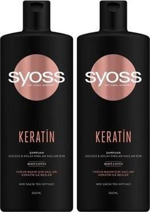 Şampuan Keratin Mükemmeliği 500 ML x 2 Adet