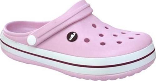 E195.Z.024 Medical Sabo Kadın Terlik Pudra Beyaz Bordo