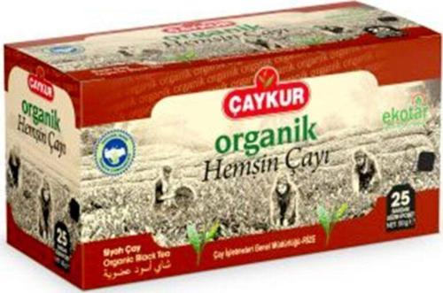 Organik Hemşin Siyah Süzen Bardak Poşet Çay 25 X 2 Gr