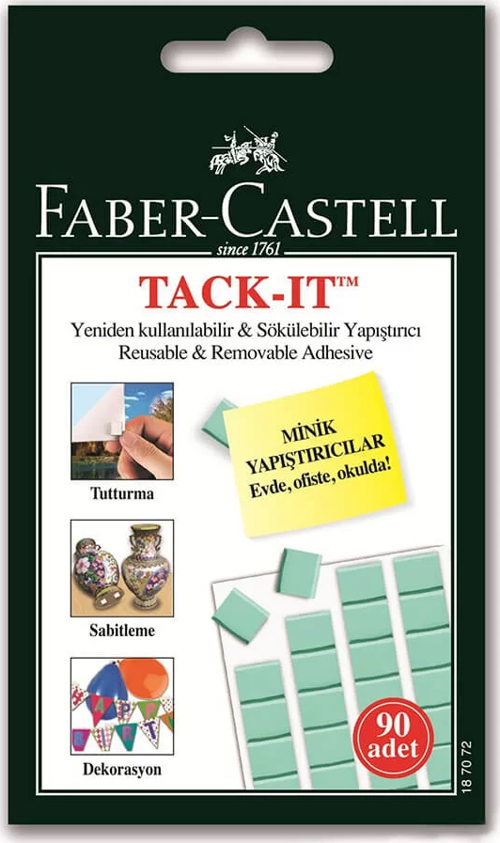 Faber Castell Tack-it Hamur Yapıştırıcı Beyaz 50 gr 187064