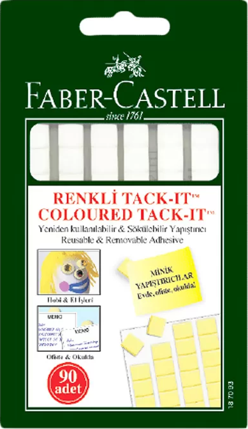 FABER-CASTELL TACK-İT HAMUR YAPIŞTIRICI BEYAZ (187064)
