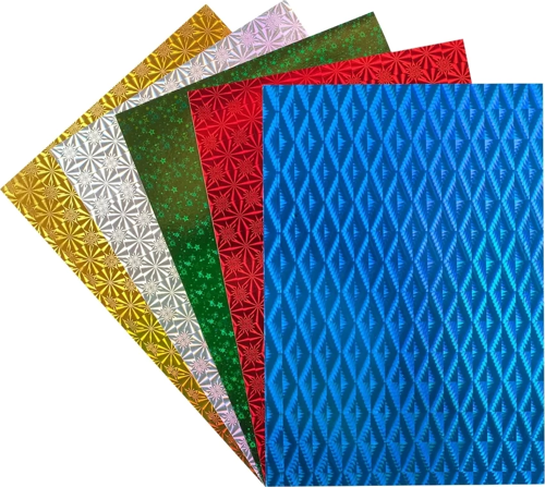 Hologramlı Karton A4 Karışık (10 lu Poşet)