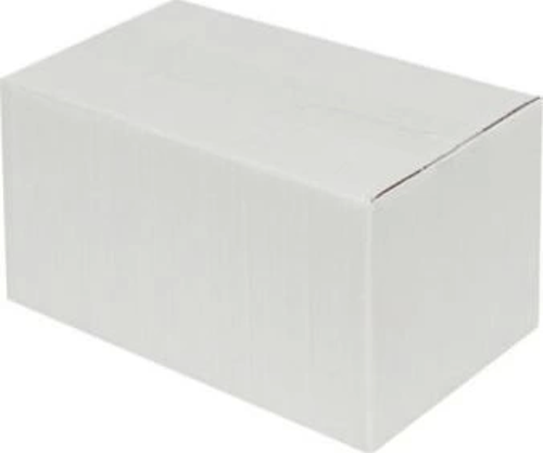 10x6x5cm Tek Oluklu Koli - Beyaz