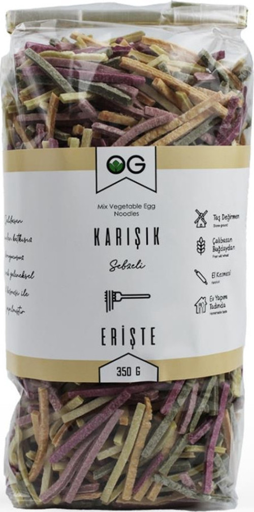 Karışık Sebzeli Erişte 350 GR