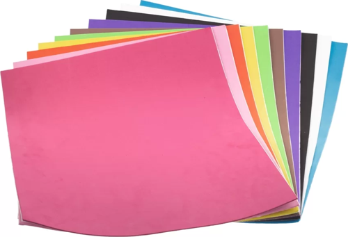 Yapışkanlı Eva 50x70cm Karışık 10 Renk