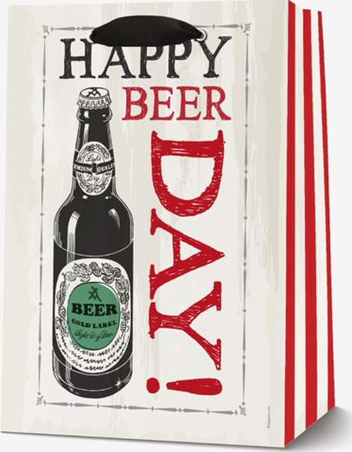 GB MEDİUM HAPPY BEERDAY KARTON ÇANTA