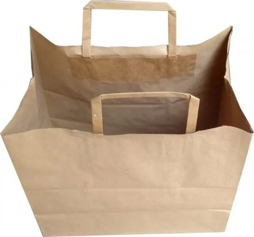 DÜZ SAPLI KAĞIT HEDİYE VE ALIŞVERİŞ ÇANTASI (28X17X29) ADET SEÇMELİ 500 adet