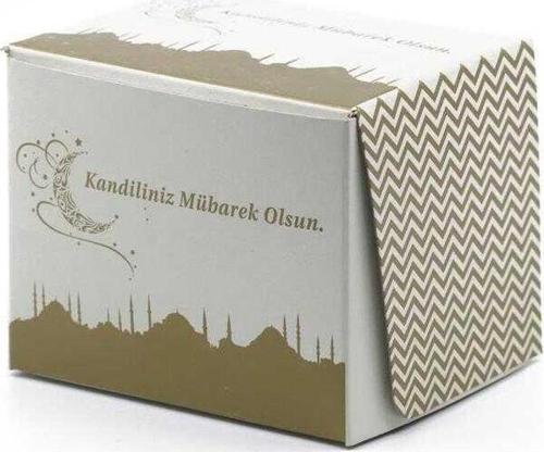 Kandil Simidi Kutusu (5'li) 8x8x8 cm - 100 Adet