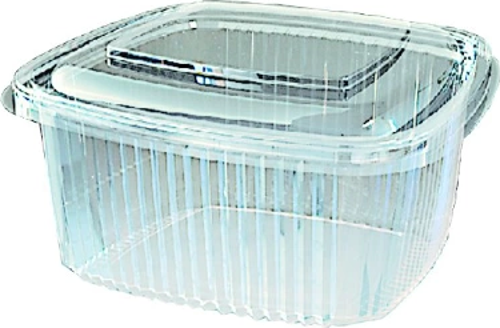 750 cc Kare Bombe Kapak Sızdırmaz Kap - V30 ( 600 Adet )