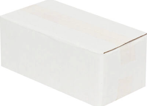 8,5x3,5x3cm Tek Oluklu Beyaz Koli