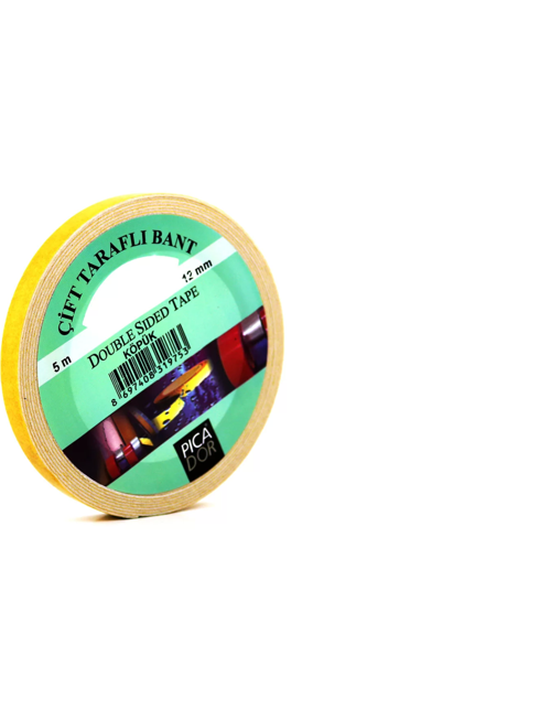 12 mm X 5 mt KÖPÜK ÇİFT TARAFLI BANT KN 001