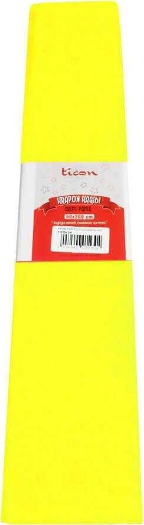 Krapon Kağıdı 50x200cm Sarı