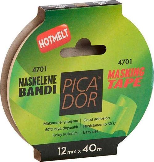 Maskeleme Bandı Askılı Hotmelt 12x40 m
