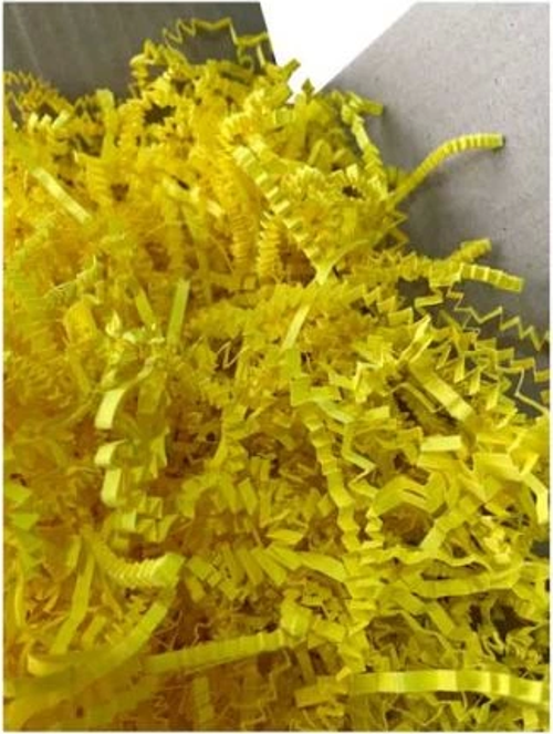 Zikzak Kırpık Kağıt Dolgu Malzemesi - Sarı- 250Gr.