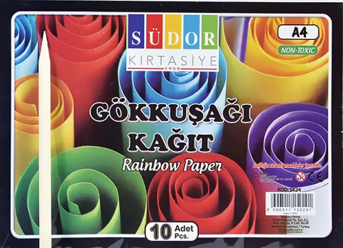 SK24 GÖKKUŞAĞI KAZIMALI KAĞIT A4