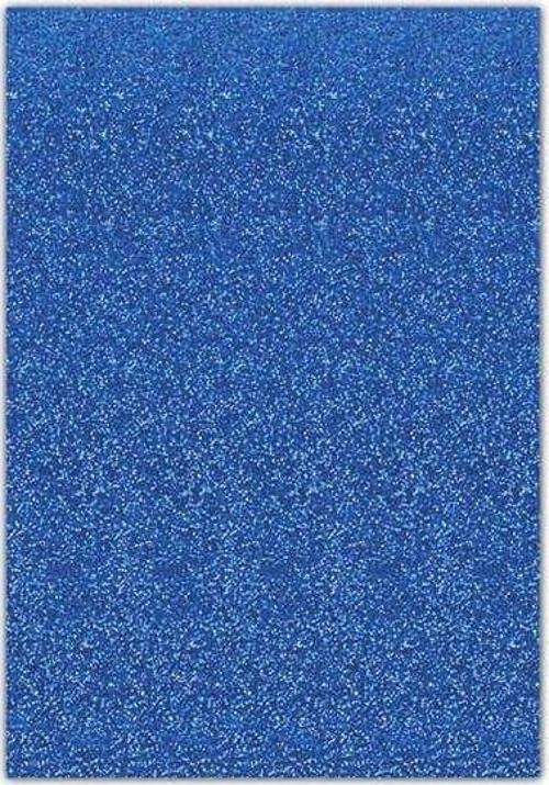 Fon Kartonu 50x70 Simli Koyu Mavi 10'lu