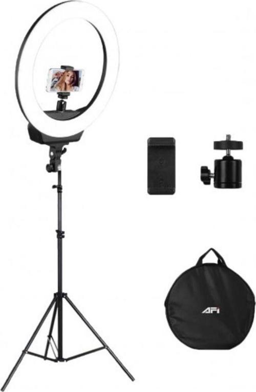 Afi Pro 19 Inch Ring Light 90 Watt – 6500 Kelvin (3M Kalın Işık Ayağıyla)