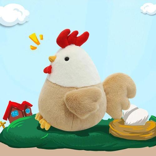 Sevimli Tombul Tavuk Peluş Oyuncak