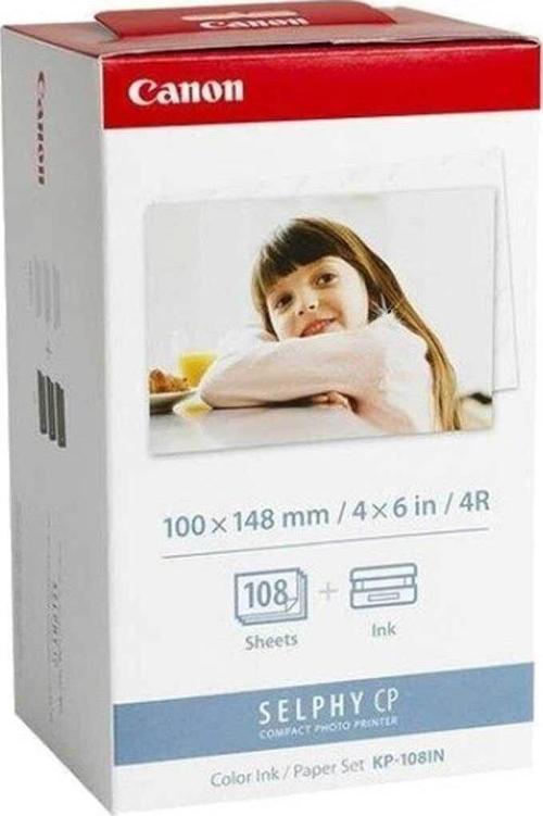 Kp-108In Kağıt Ve Kartuş Mürekkep Set Selphy Cp Serisi