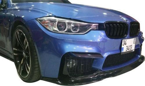 Bmw 3 Ve 4 Serisi F30 F32 F33 F36 - M3 M4 Vorsteiner Style Ön Lip (Plastik)