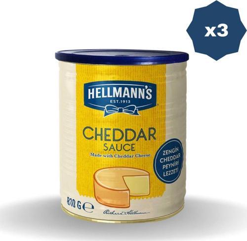 Hellmanns Fs Cheddar Sos 810 Gr X 3 Adet