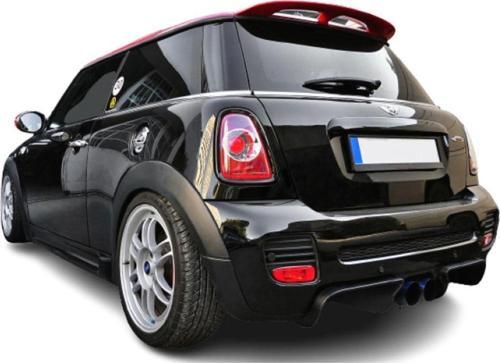 Mini Cooper Gp2 (R56 R57 R58) Uyumlu Arka Tampon - Difüzör (Plastik)