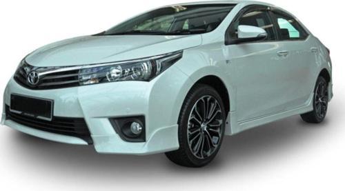 Toyota Corolla Serisi (2012-2016) Ön Tampon Ek (Plastik)