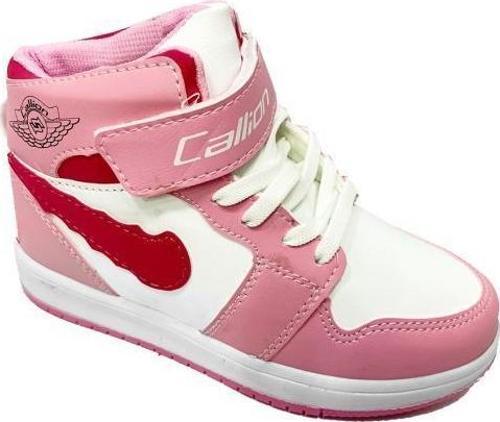 4067 Deri Sneakers Kız Çocuk Spor Ayakkabı 31-35