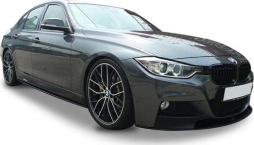 Bmw 3 Serisi F30/F30 Lcı (2012-2018) M Performance Yan Marşpiyel Alt Lipi (Plastik - Parlak Siyah)