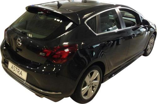 Opel Astra J Hb Makyajlı (2013-2015) Arka Tampon Eki - Difüzör (Plastik)