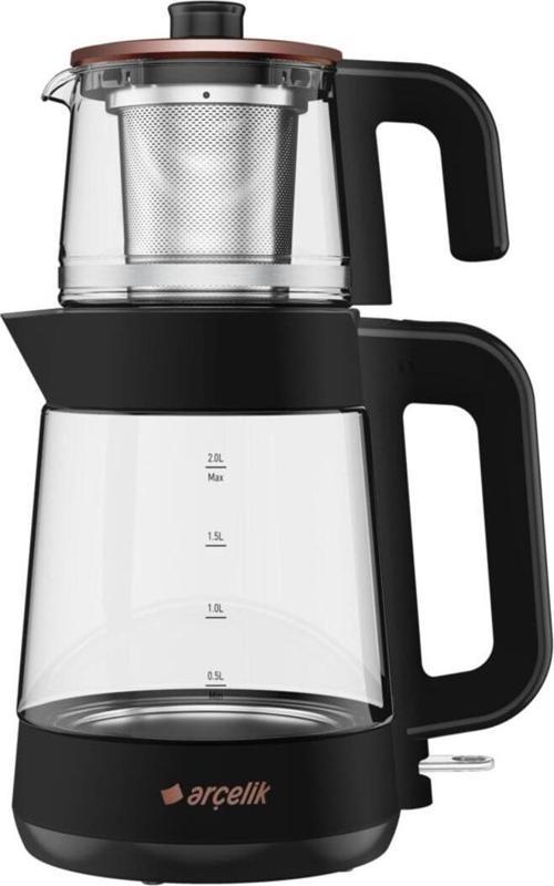 2 Yıl Cm 6964 S Resital Çay Makinesi Siyah 50 Hz / 60 Hz 1-2 L Cam C / F