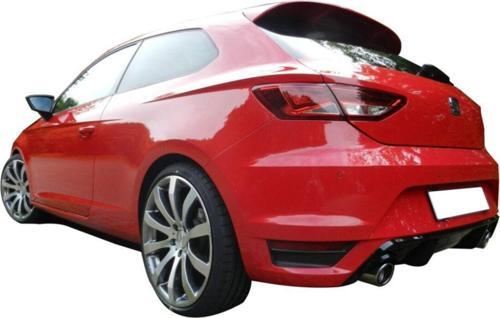 Seat Leon Mk3 - 5F (2013-2016) Sc 2 Kapı Spoiler (Fiber)