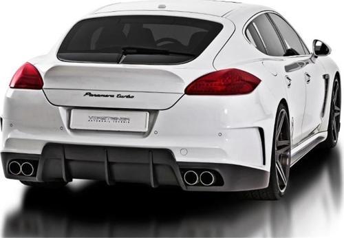 Porsche Panamera Vorsteiner Spoiler (Fiber) Uyumlu