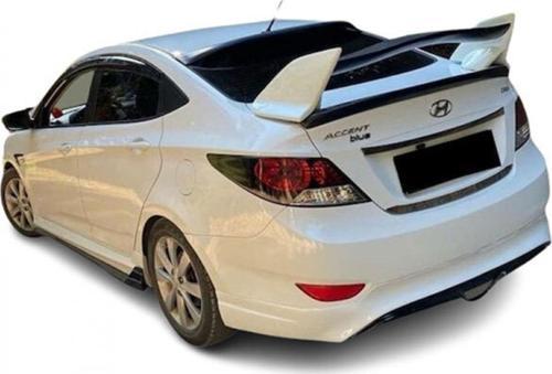 Hyundai Accent Blue (2011-2019 Uyumlu) Arka Tampon - Eki (Plastik)