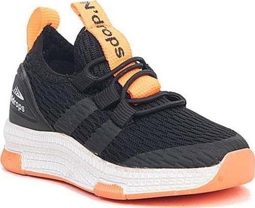 02-22 Bebek Sneakers Aqua Ayakkabı Siyah Oranj