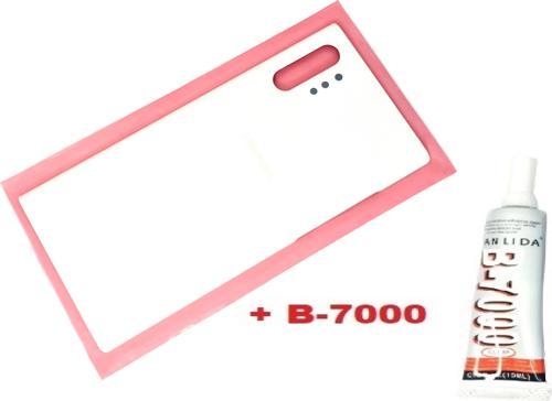 Samsung Galaxy NOTE 10 PLUS Arka Pil Batarya Kapağı (CAM+B-7000) BEYAZ