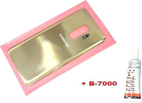 Samsung Galaxy S9 PLUS Arka Pil Batarya Kapağı (CAM+B-7000) GOLD