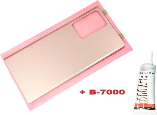 Samsung Galaxy Note 20 ULTRA Arka Pil Batarya Kapağı (CAM+B-7000) GOLD