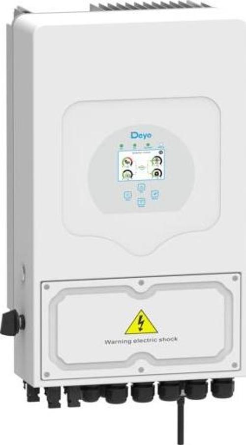 8KW 8000 Watt Hybrid Monofaze On Grid İnverter Hibrit Mppt İnvertör