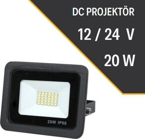12v/24v 20 Watt DC Projektör