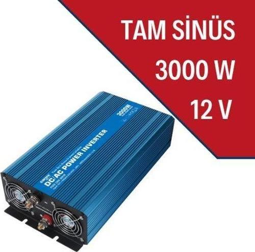 3000w-12v Tam Sinüs İnverter