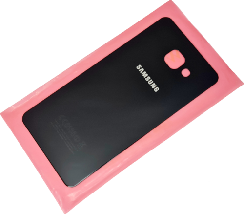 Samsung Galaxy A5 2016 (A510) Arka Pil Batarya Kapağı (CAM) SİYAH