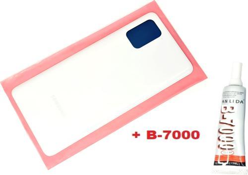 Samsung Galaxy A71 A715 Arka Pil Batarya Kapağı (B-7000) BEYAZ