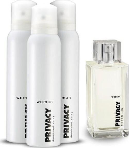 Woman Edt Parfüm 100ml Deodorant 3x150ml